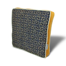Aberto Design YM1007 Cojín de Lujo 42x42 cm, Algodón y Poliéster, Suavidad y Estilo para el Hogar